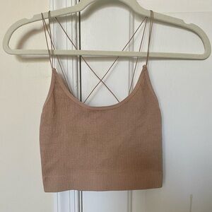 Out From Under Sparkle Seamless Cropped Tank